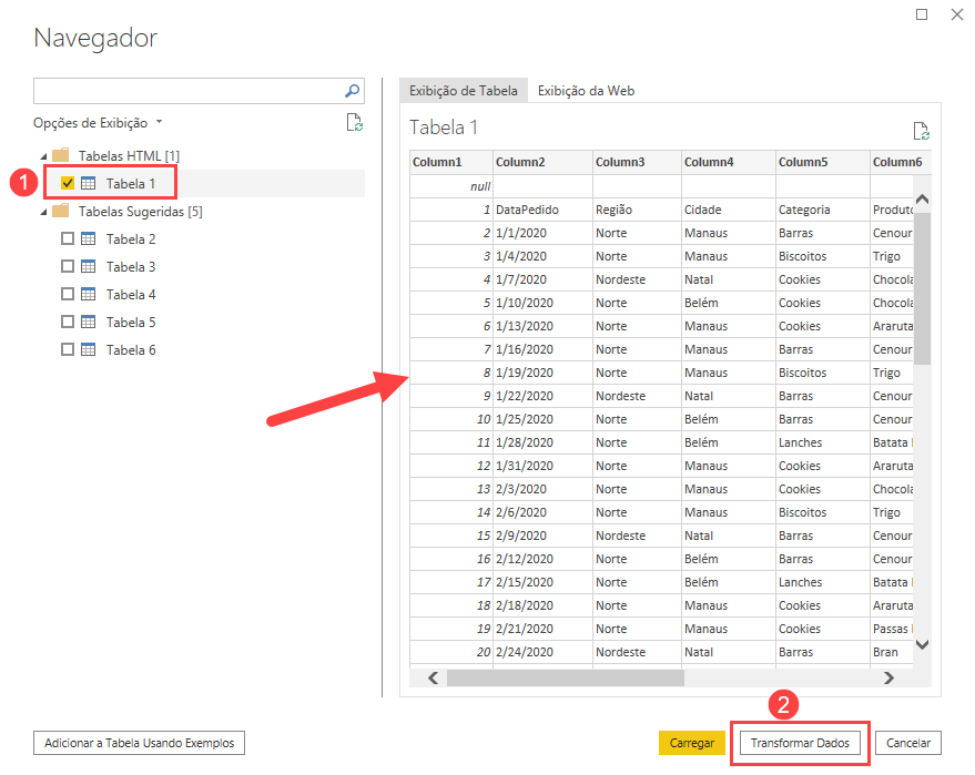 Power Query no Power BI Desktop