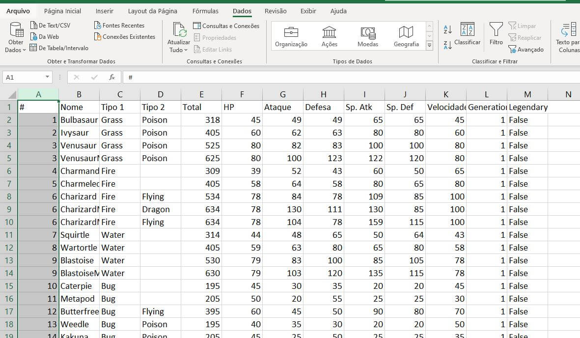 Tipos De Dados No Excel Parte Ler Arquivos Csv Minhas Planilhas