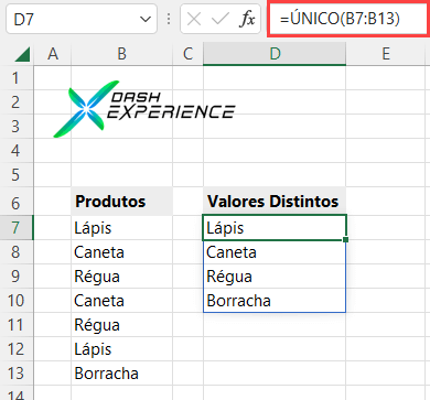 Despejar Matrizes Dinâmicas no Excel - Dynamic arrays