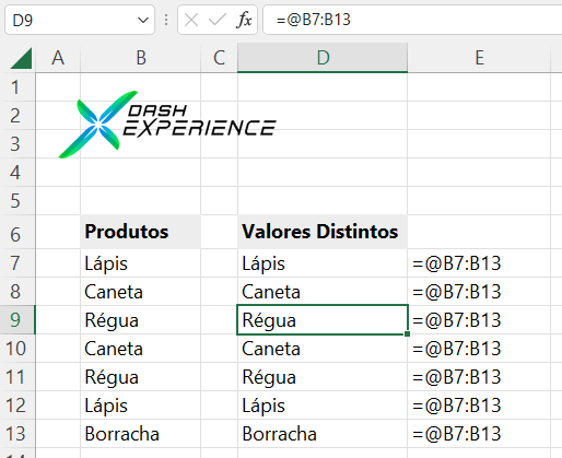 Matrizes Dinâmicas no Excel