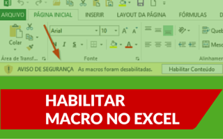 Habilitar Macro no Excel