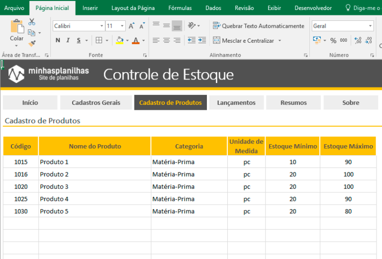Planilha De Controle De Estoque Minhas Planilhas Planilha De Controle De Estoque Minhas Planilhas
