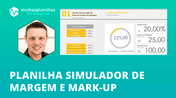 Planilha Simulador Margem Mark-up no Excel